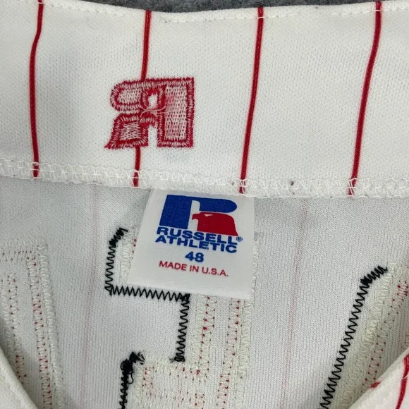 VTG Russell Athletic Ken Griffey Jr Cincinnati Reds Jersey Vest #30 Men's 48 - Picture 4 of 9